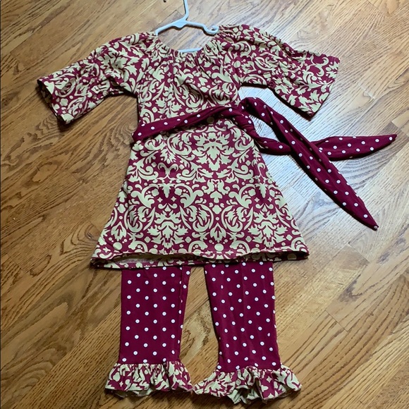Toddler Boutique Outfit Set size XXL